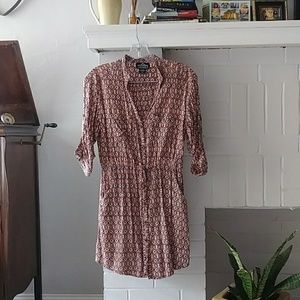 Angie petite boho dress w/ pockets